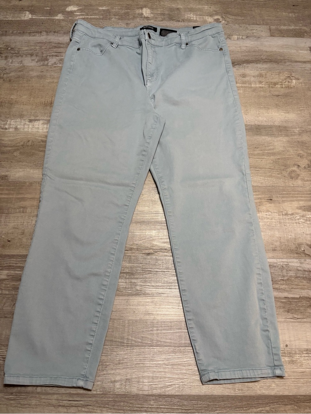 Buffalo David Bitton Light Blue Straight Leg Jeans